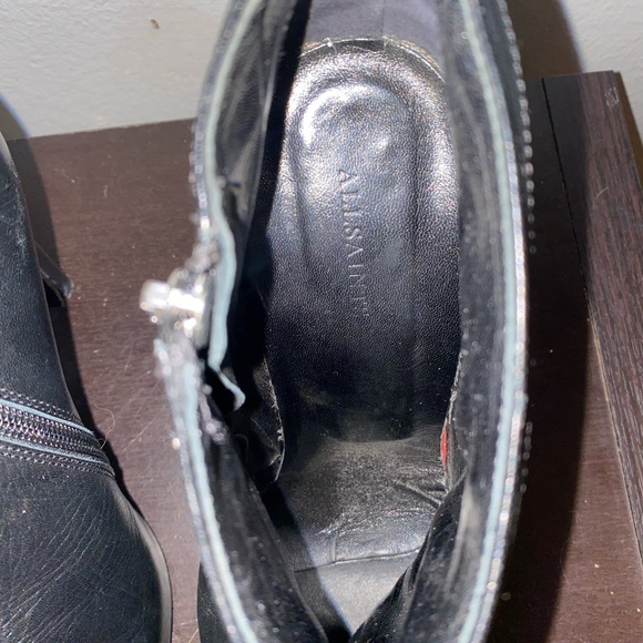 All Saints Karis Stiletto Zipper Bootie size 8 - Picture 5 of 11